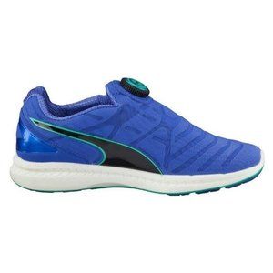 NEW Size 9 Womens Puma Ignite Disc No Lace Blue Running Shoes 18861701 Pull on